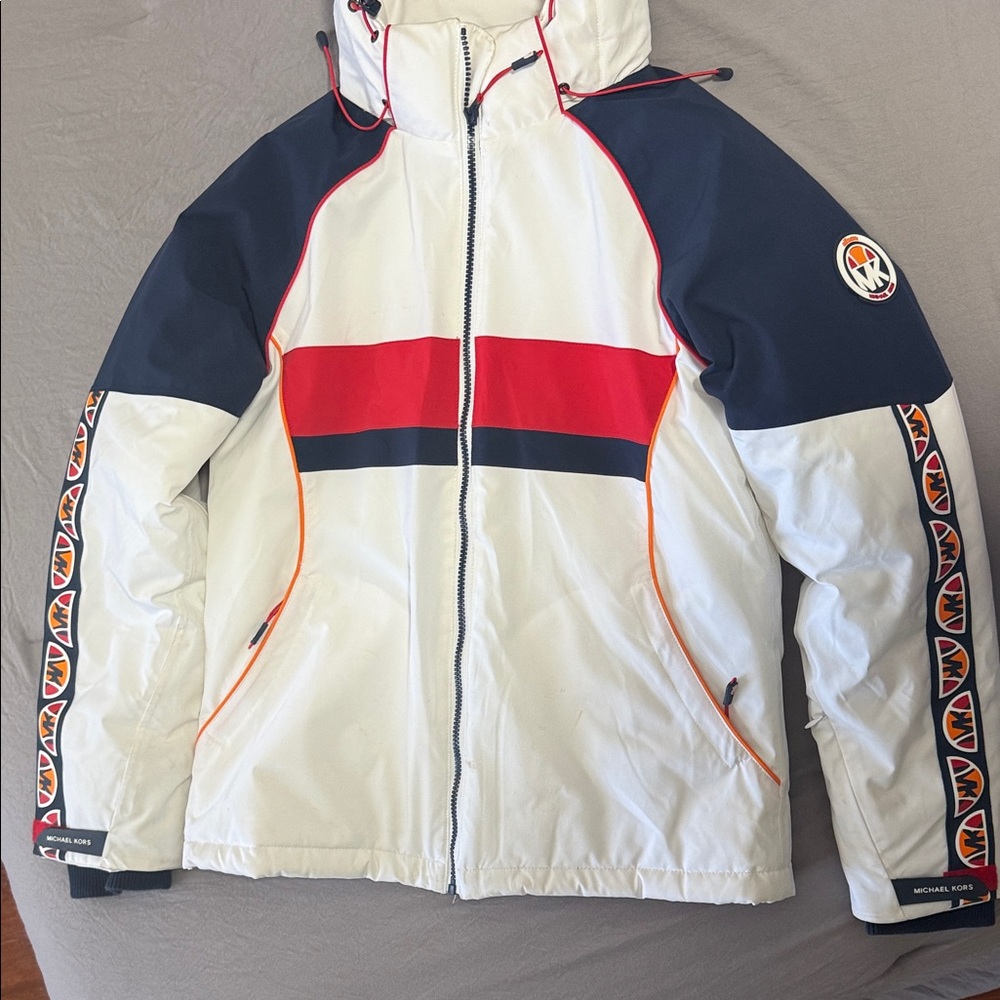 Michael Kors White and Navy Jacket